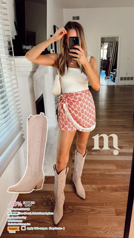 Amazon Daily Deal- loving the cowboy boot vibes right now! Goes with so many fits🤩

#LTKstyletip #LTKfindsunder100 #LTKshoecrush