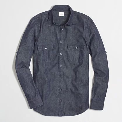 Factory chambray shirt | J.Crew US