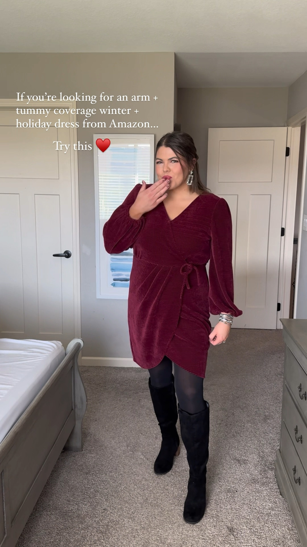 If you are looking for a tummy and arm coverage dress from Amazon for a winter wedding or holiday party, try this one! I’m in size XL 

Midsize holiday outfit, midsize Christmas party outfit, midsize Amazon winter dress, Amazon Christmas party dress, Amazon holiday holiday party dress, midsize winter wedding guest dress, size 12

#LTKmidsize #LTKfindsunder50

#LTKHoliday