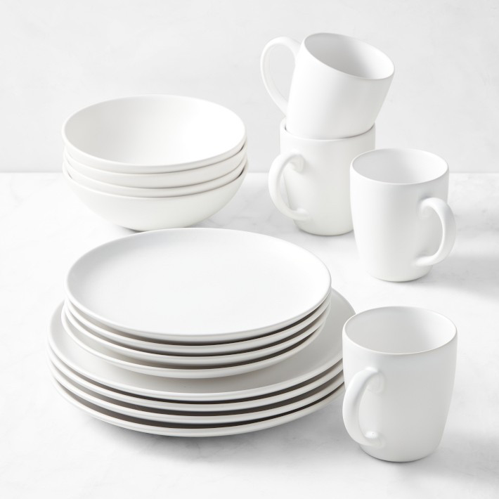 Open Kitchen by Williams Sonoma Matte 16-Piece Dinnerware Set | Williams-Sonoma