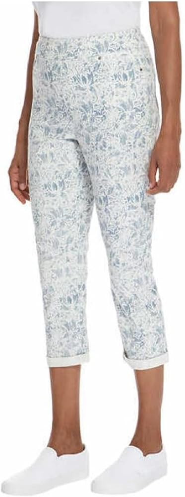 Mario Serrani Ladies' Roll Cuff Capri | Amazon (US)