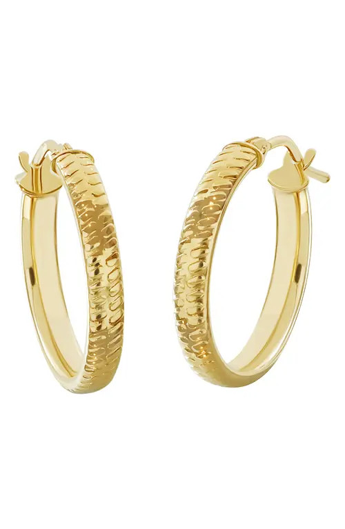 Bony Levy 14K Hoop Earrings in 14K Yellow Gold at Nordstrom | Nordstrom