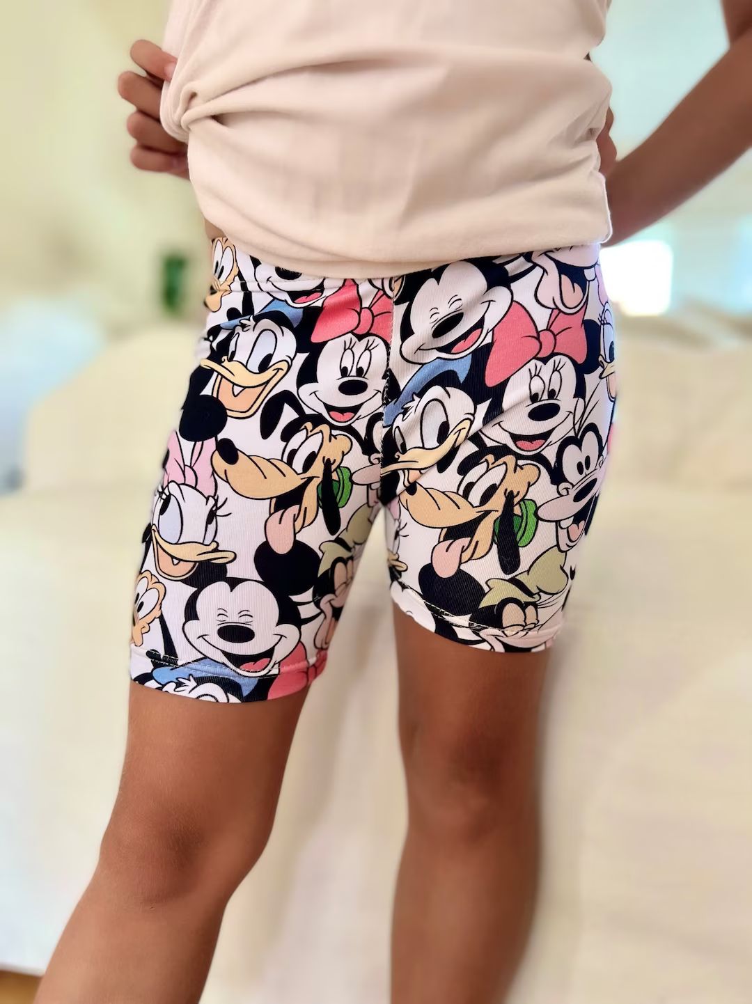 Girls Mickey + Friends Biker Shorts / Shorties for Kids, Baby & Kids , Disney shorts, Mickey Shor... | Etsy (US)