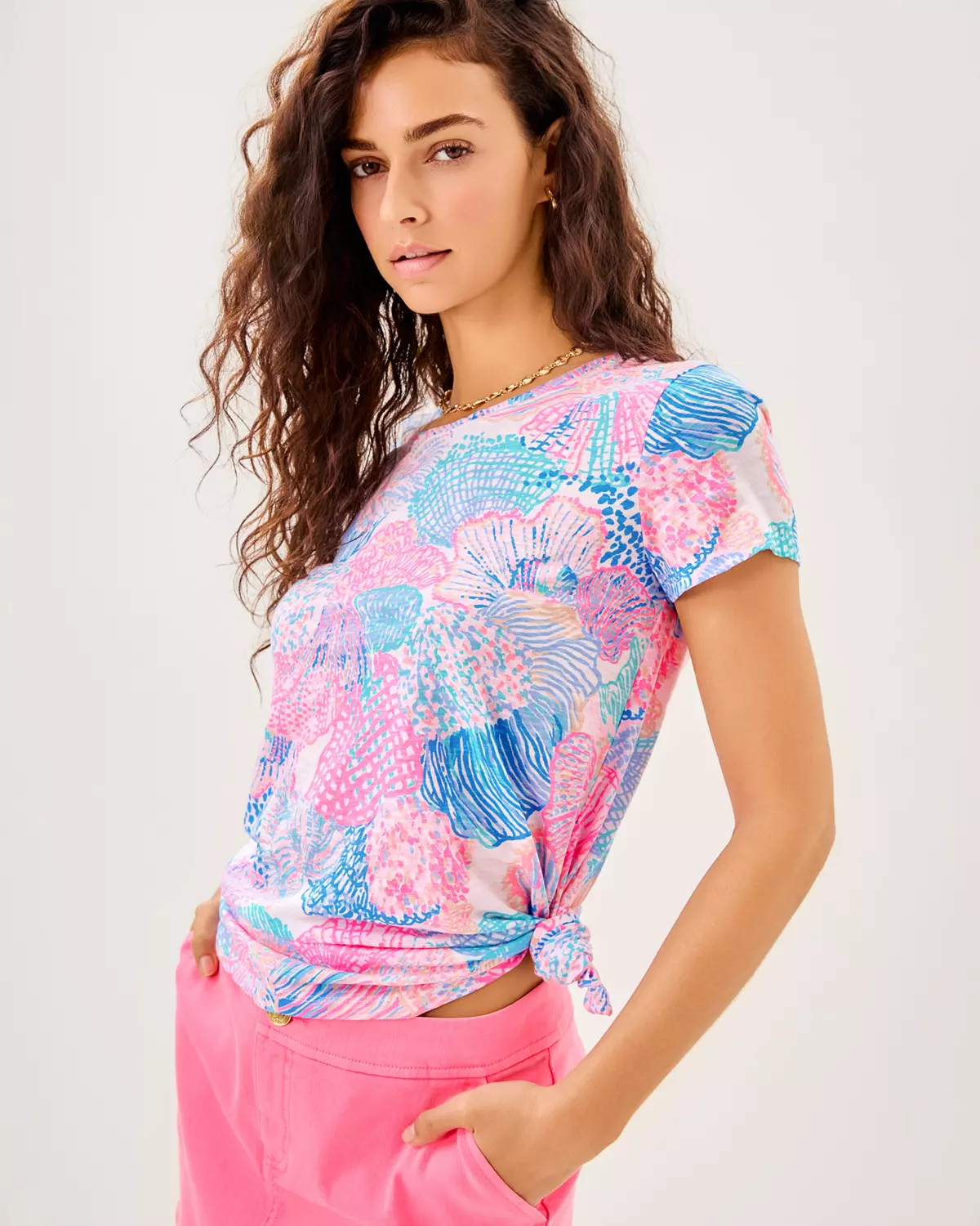 Etta Scoop Neck Top | Lilly Pulitzer