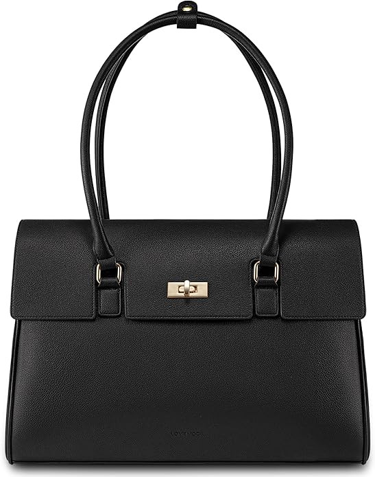 LOVEVOOK Laptop Bag for Women Work Tote Messenger Bag Waterproof Business Office Professional Han... | Amazon (US)