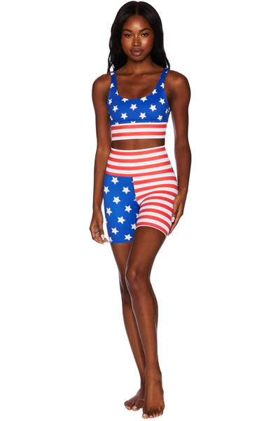 Bike Shorts Stars & Stripes | Beach Riot