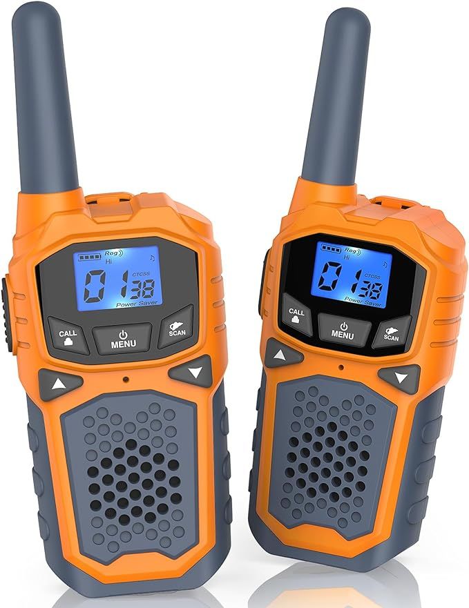 2 Walkie-Talkies for Kid, Outdoor Toys for Boys and Girls, Rechargeable Long Distance Walkie-Talk... | Amazon (US)