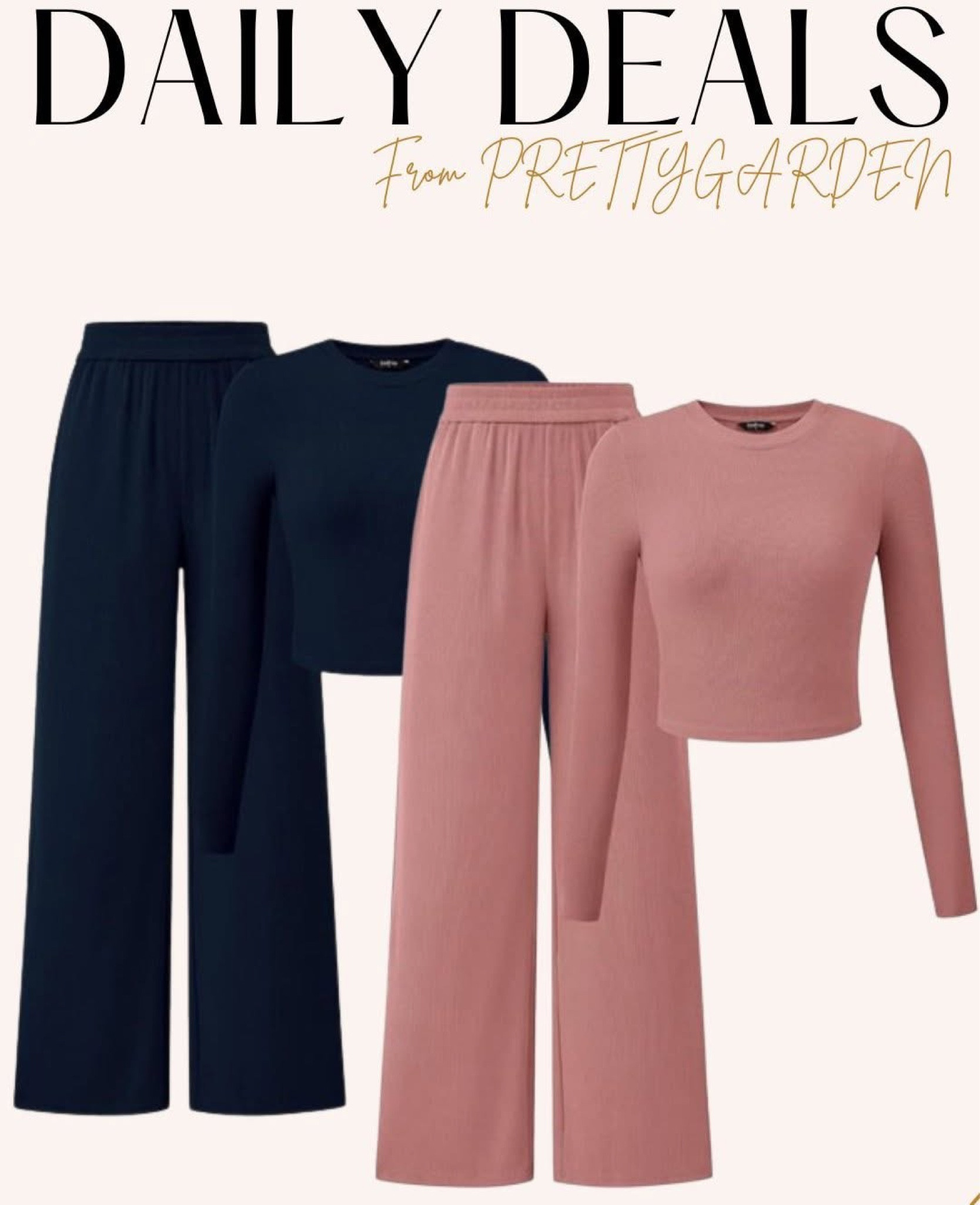 $14.99 (Reg $19.99)
25% off PRETTYGARDEN Women's 2 Piece Long Sleeve Knit Lounge Matching Set
25% code: 25D3S6LQ


#LTKStyleTip #LTKHoliday #LTKSaleAlert