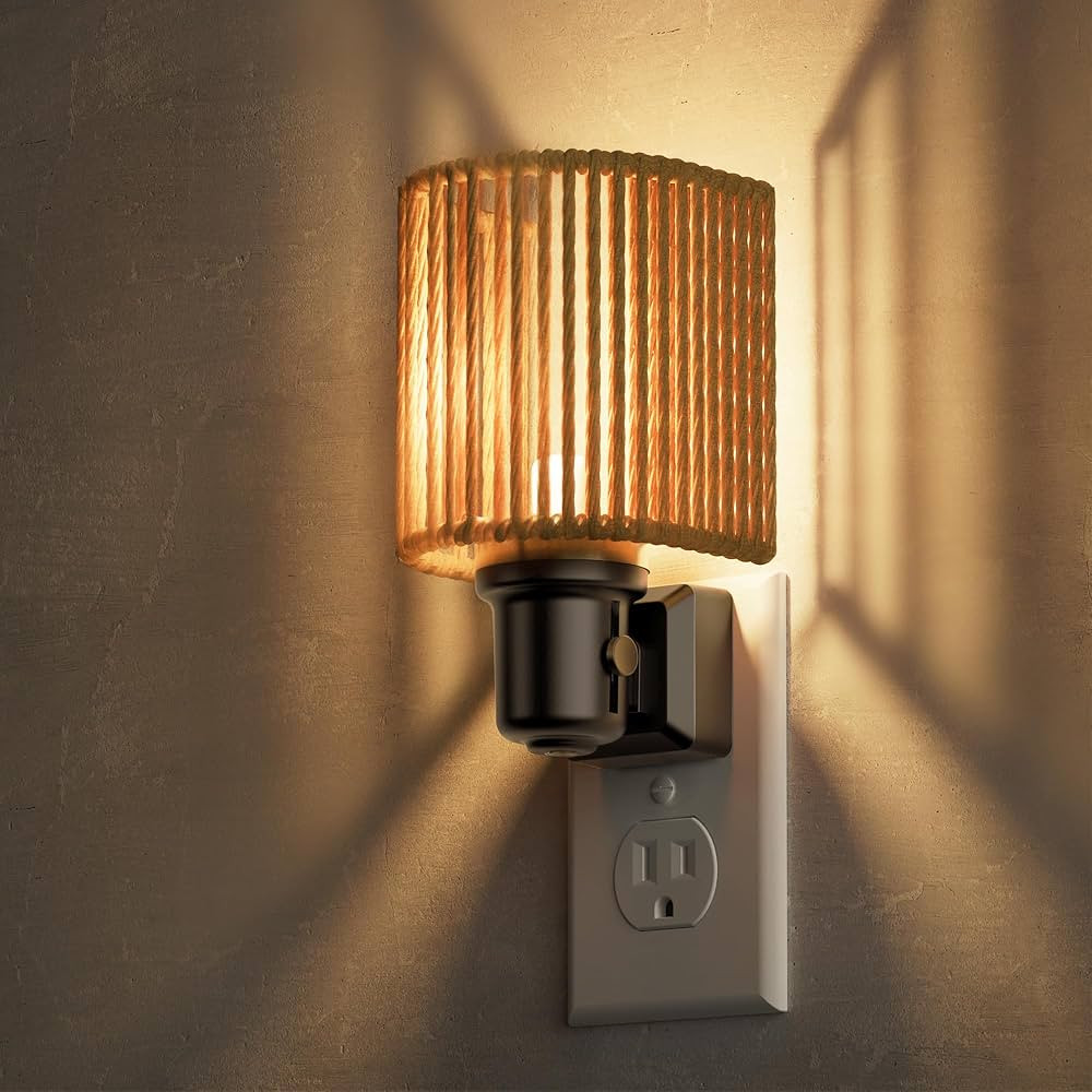 L LOHAS LED Night Lights Plug into Wall, Boho Night Light, Decorative Bohemian Night Light, Dimma... | Amazon (US)