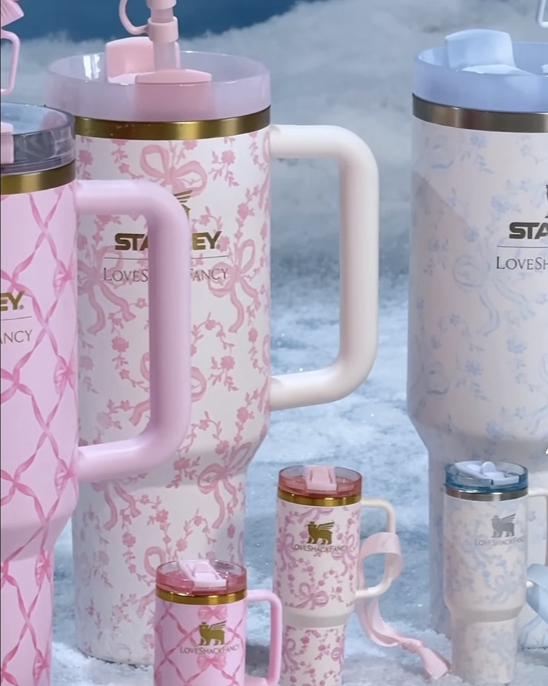 Newest Stanley X LSF LoveShackFancy Collab drops tomorrow at 9am PST 12pm EST! Here are some of my faves - just in time for Christmas shopping! The bow details on these is SO cute & this collab features wine tumblers (or hot cocoa for this preggo Mama) & ornaments of mini Stanleys! 

#LTKHoliday #LTKGiftGuide #LTKFindsUnder100