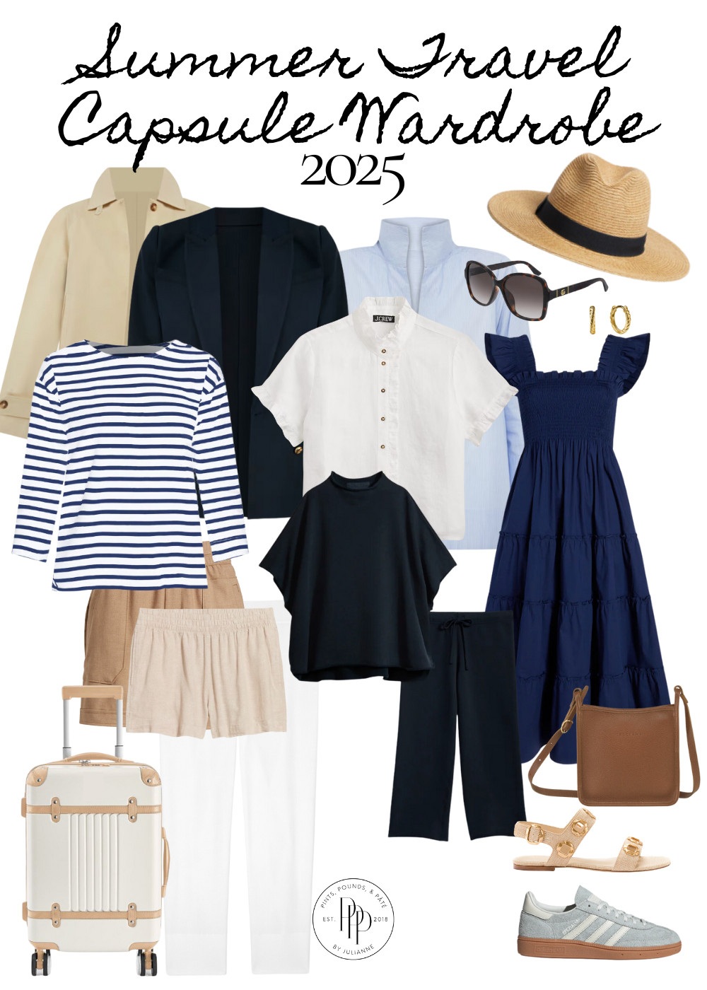 Summer travel capsule wardrobe 
 

#LTKTravel