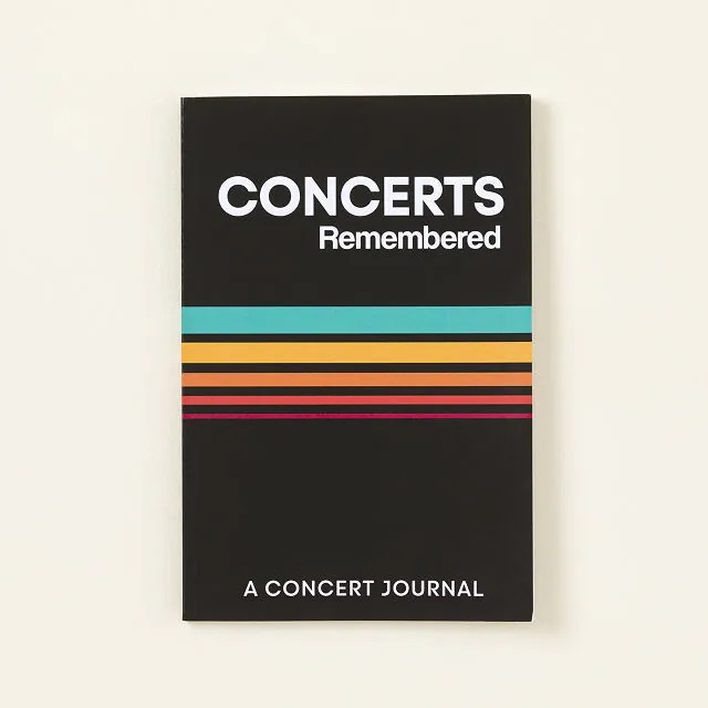 Concerts Remembered Journal | UncommonGoods