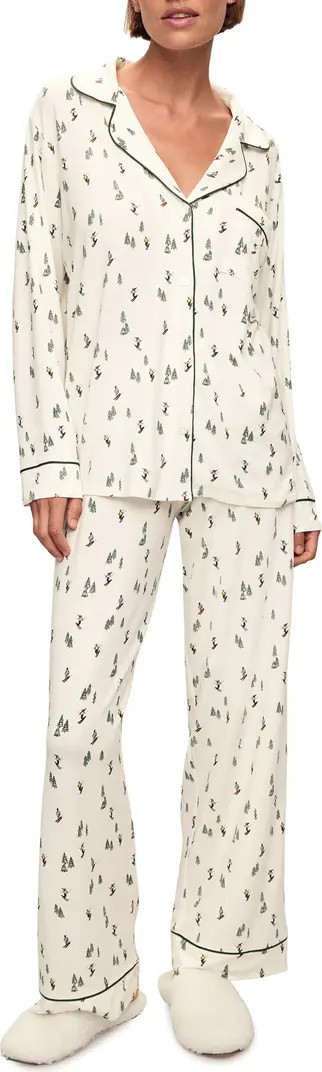 Sleep Chic Jersey Knit Pajamas | Nordstrom