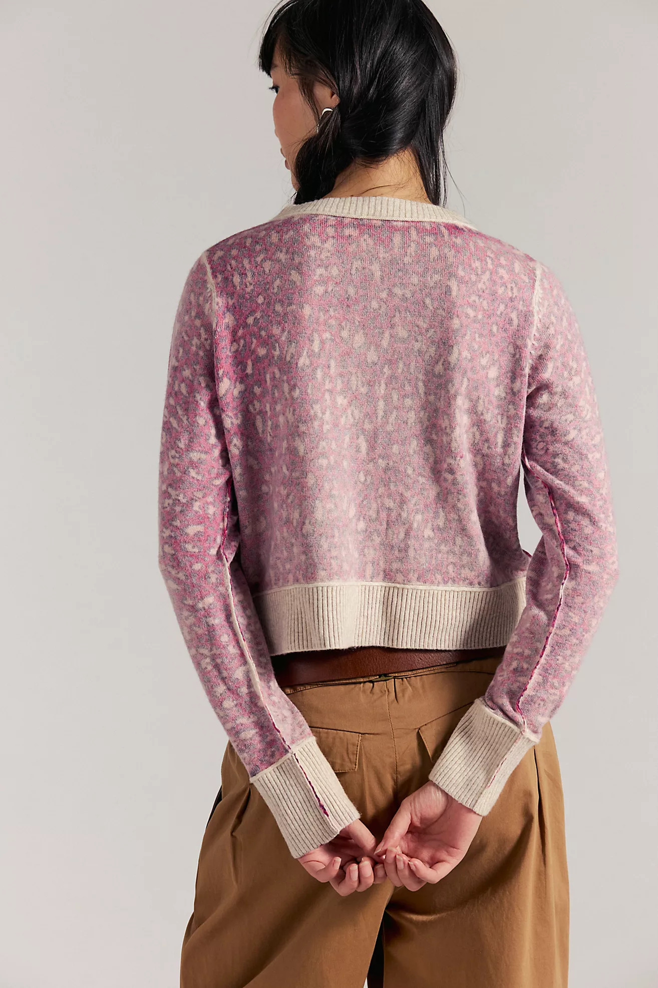 Nocturnal Patterned Cashmere Cardi | Free People (Global - UK&FR Excluded)