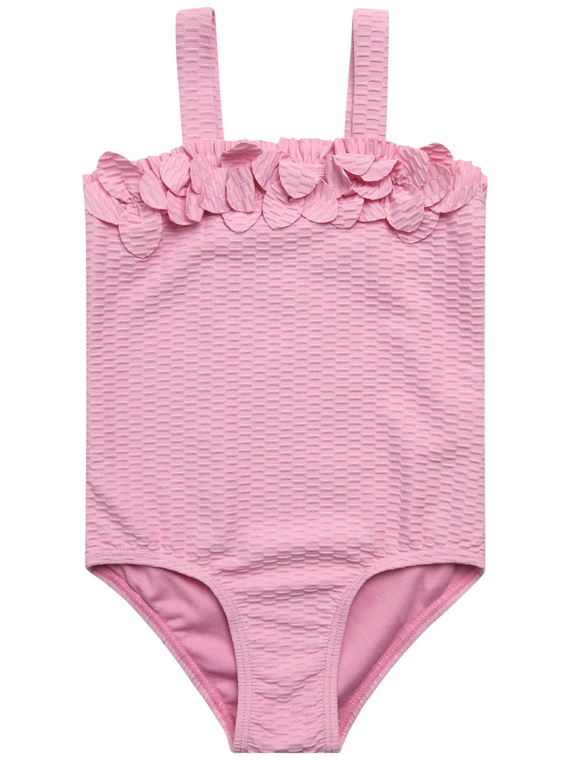 Jessica Simpson Girls' Flower One-piece Swimsuit, Sizes 4-16 | Walmart (US)