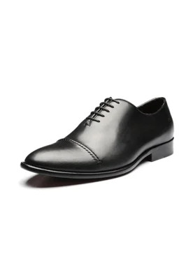 Sapato Social JEF Oxford Couro Preto | Dafiti (BR)