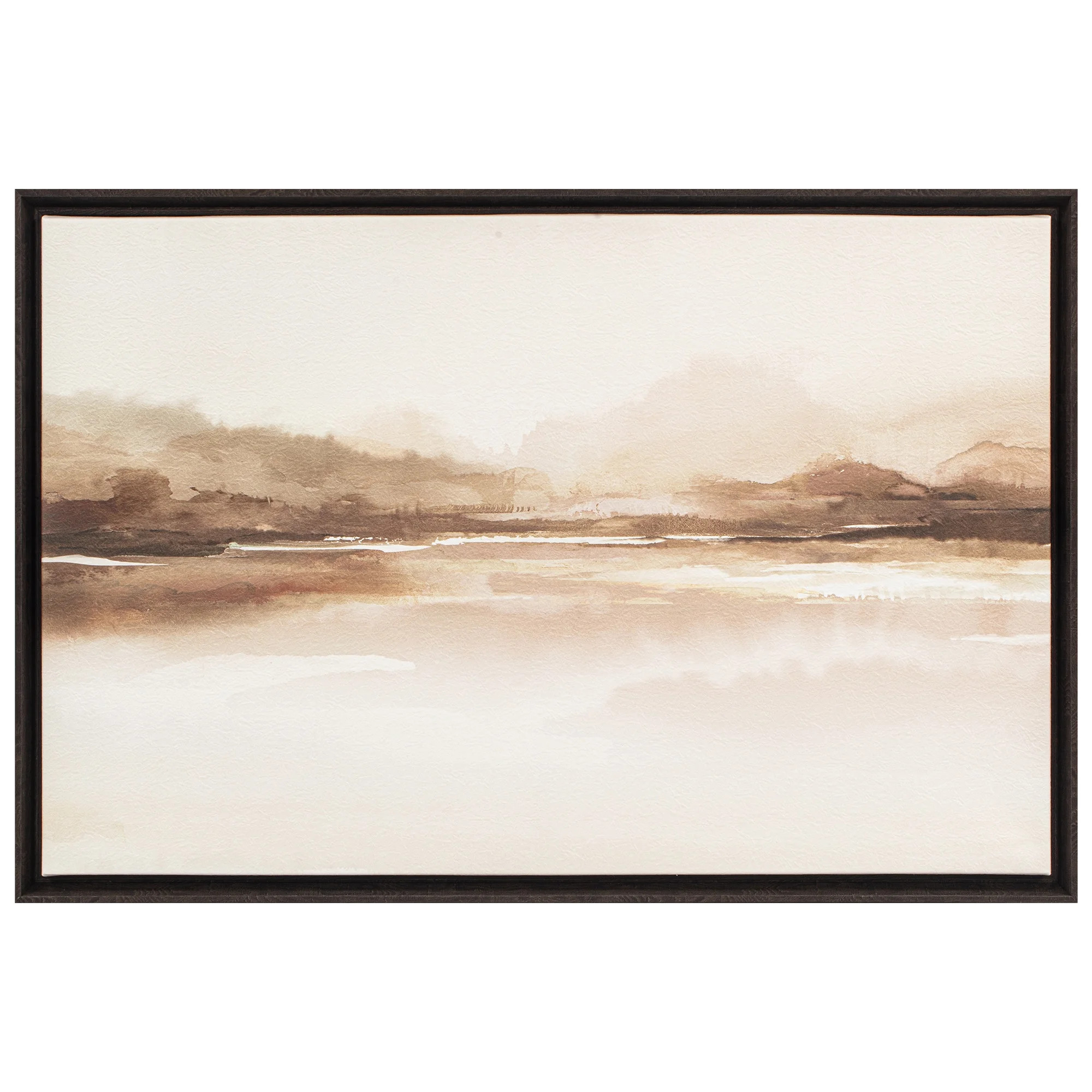 My Texas House Watercolor Landscape Framed Art 36x24 | Walmart (US)
