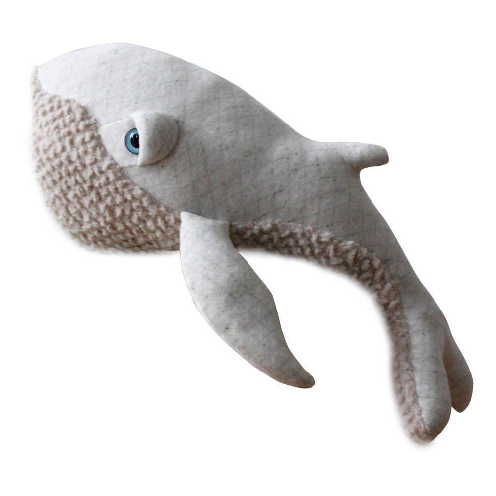 Albino Giant Whale Soft Toy 62cm White | Smallable DE