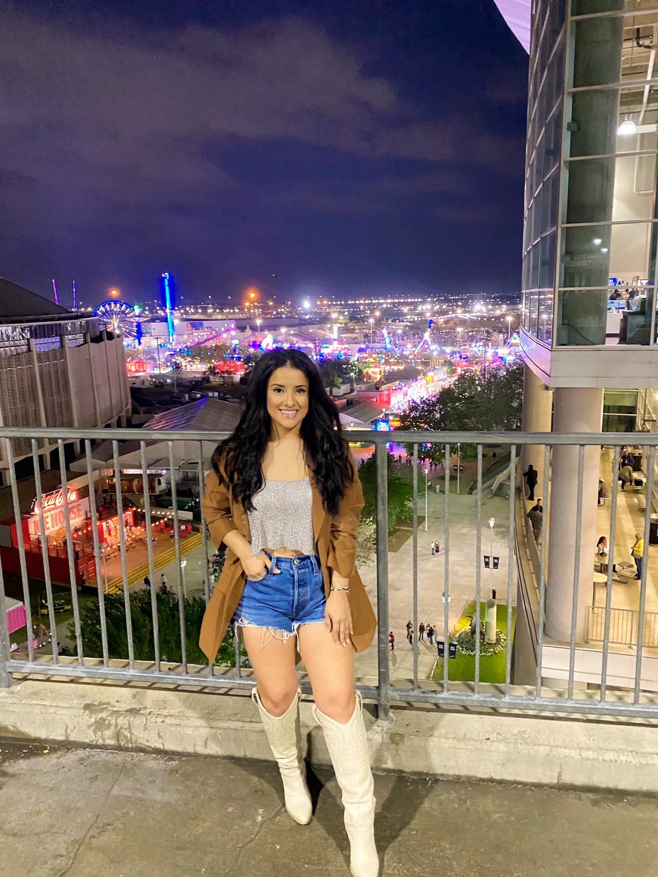 Rodeo outfit idea 
Country concert outfit 

Blazer is old from Nordstrom linked similar one. It’s brand Open Edit 
Boots are old from Steve Madden linked similar ones. 

#LTKootd