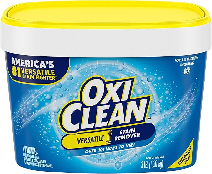 OxiClean Versatile Stain Remover Powder, 3 lb | Amazon (US)