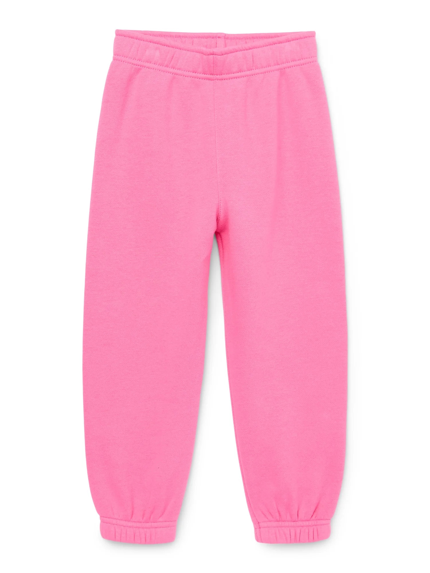 Garanimals Toddler Girl Solid Fleece Joggers, Sizes 2T -5T | Walmart (US)