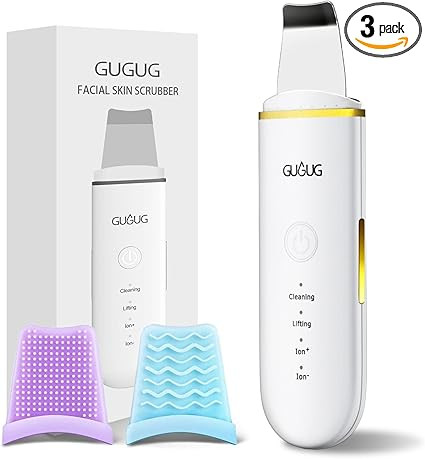 GUGUG Skin Scrubber Face Spatula Skin Spatula Pore Cleaner Blackhead Remover Tools for Facial Dee... | Amazon (US)