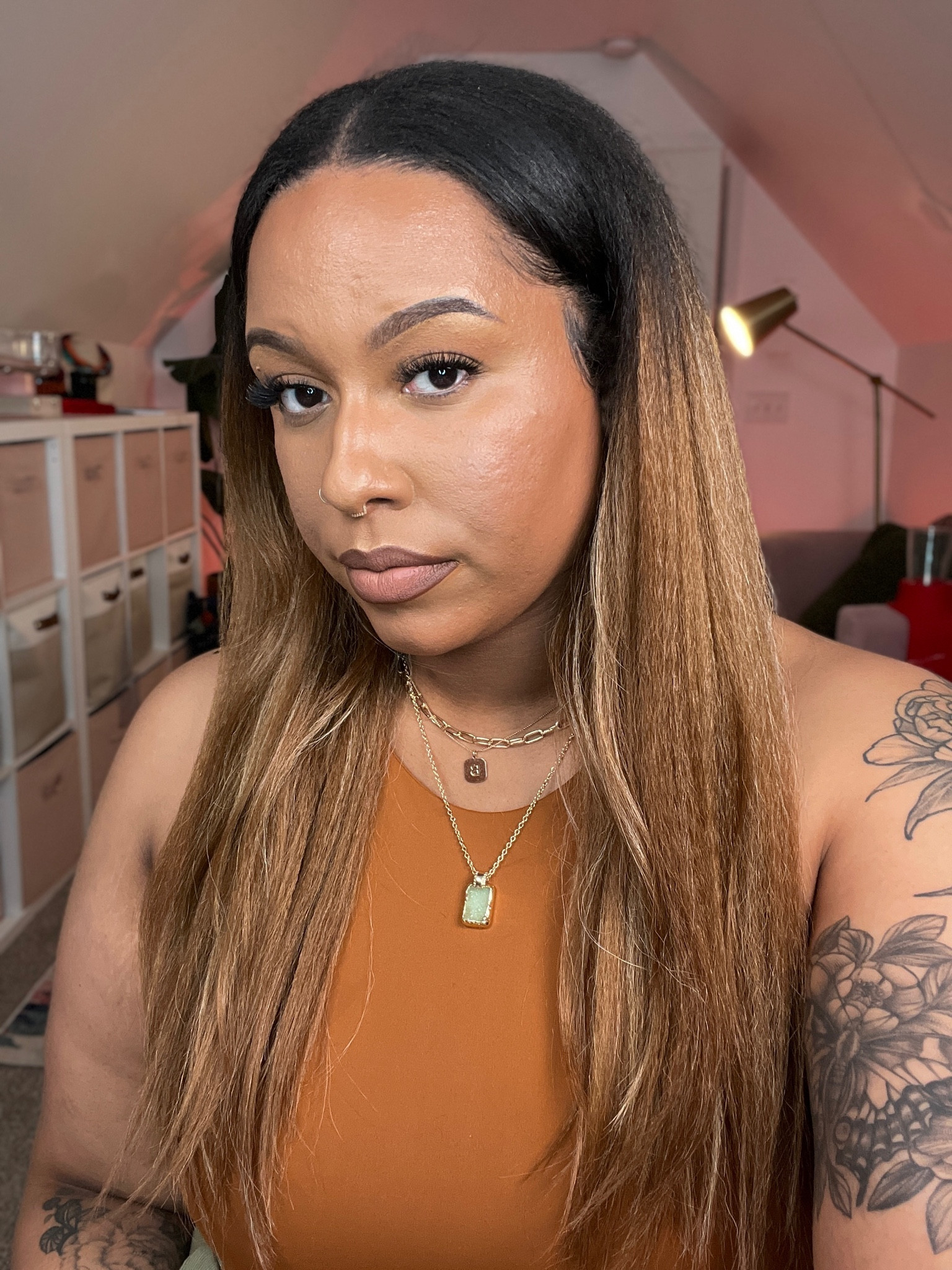 Outre Dominican Blowout 22” in color DRCHILAT 

#LTKcurves #LTKunder50 #LTKbeauty