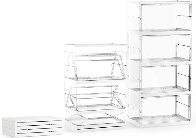 XOS 198QT Ultra Large Storage Bins Closet Organizer and Storage Foldable & Collapsible Containers... | Amazon (US)