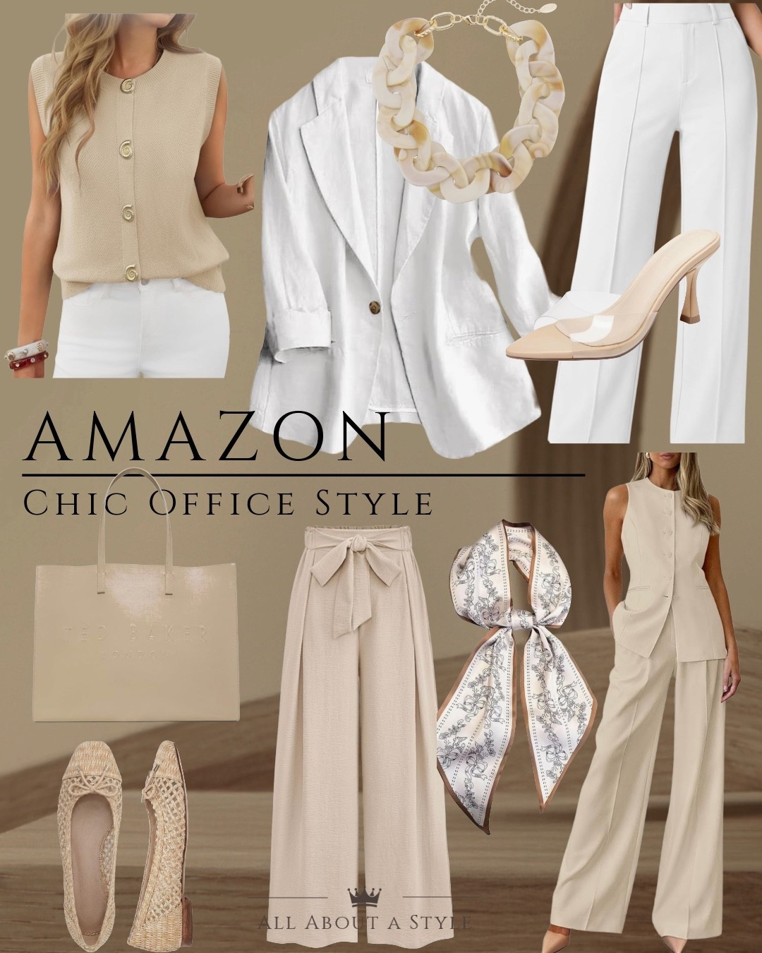Stylish and chic office pieces for summer. These polished picks make getting dressed for work effortless while keeping you cool and confident all season long.

Shop all my favorites on my LTK. 🤍

#OfficeStyle #WorkwearFashion #SummerStyle #ChicStyle #LTKStyle #FashionFinds #EverydayStyle