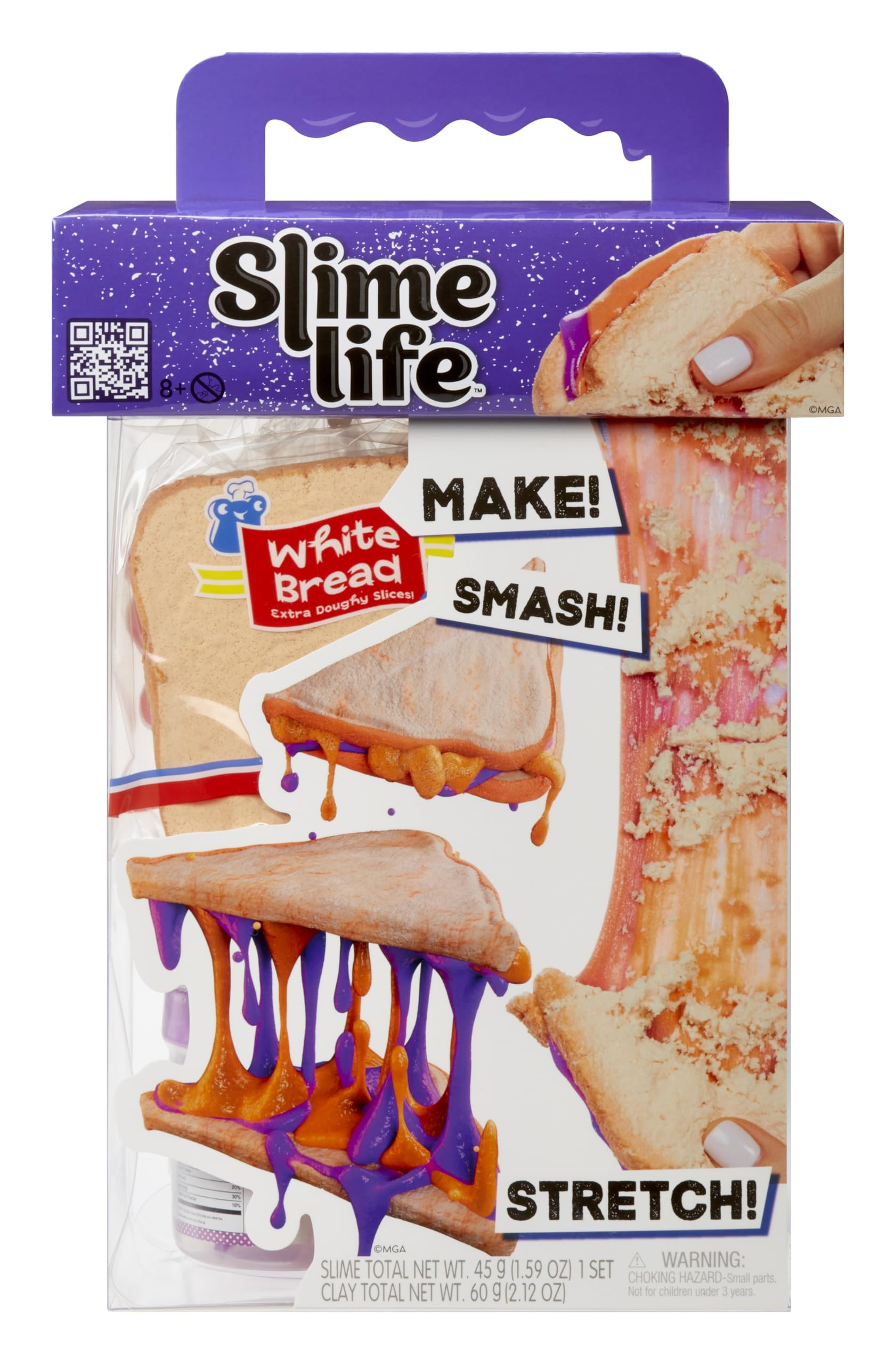 Slime Life PB&J with Chips DIY Slime Kit - Unboxing Ingredients to Make, Smash, and Stretch Your ... | Amazon (US)