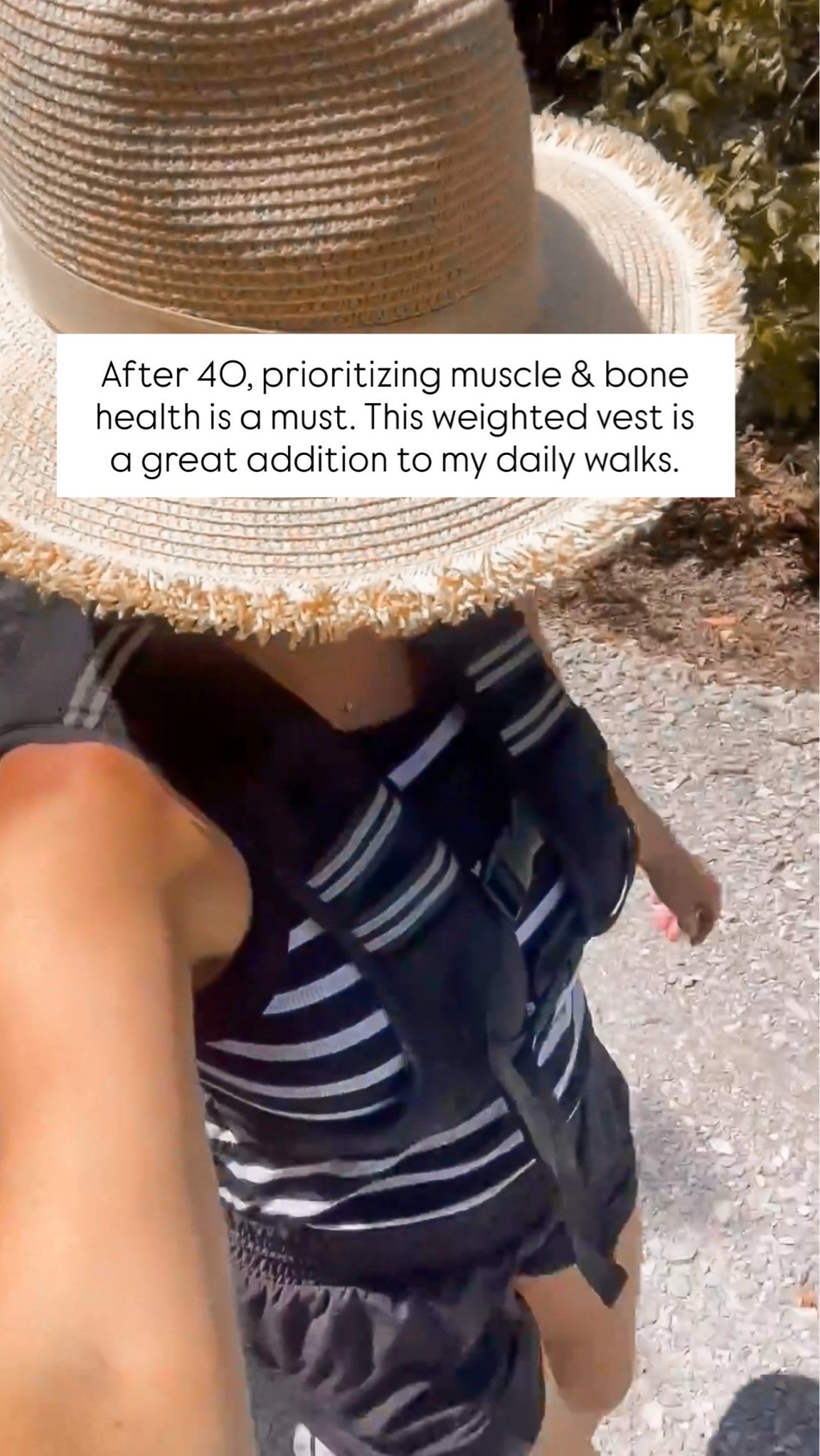 After 40, I’m being more intentional about supporting muscle and bone health. Adding a weighted vest to my daily walks is such a simple way to make something I’m already doing work a little harder for me.

weighted vest, walking workout, women over 40, muscle health, bone health, strength training, healthy aging, daily movement, fitness routine, wellness over 40, active lifestyle, CurlsandCashmere

#LTKfitnessgoals #LTKOver40 #LTKActive