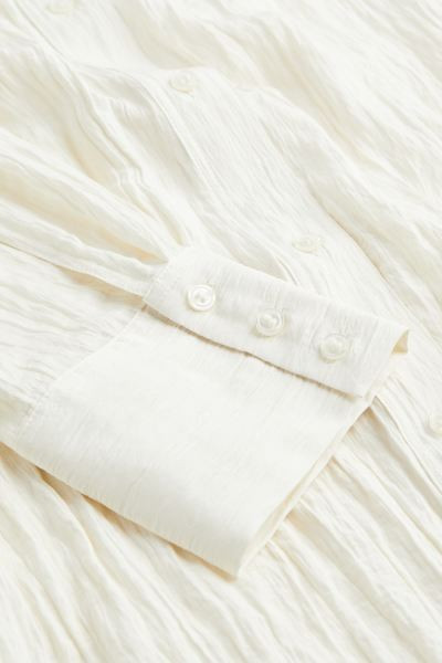 Crinkled Chiffon Shirt | H&M (US + CA)