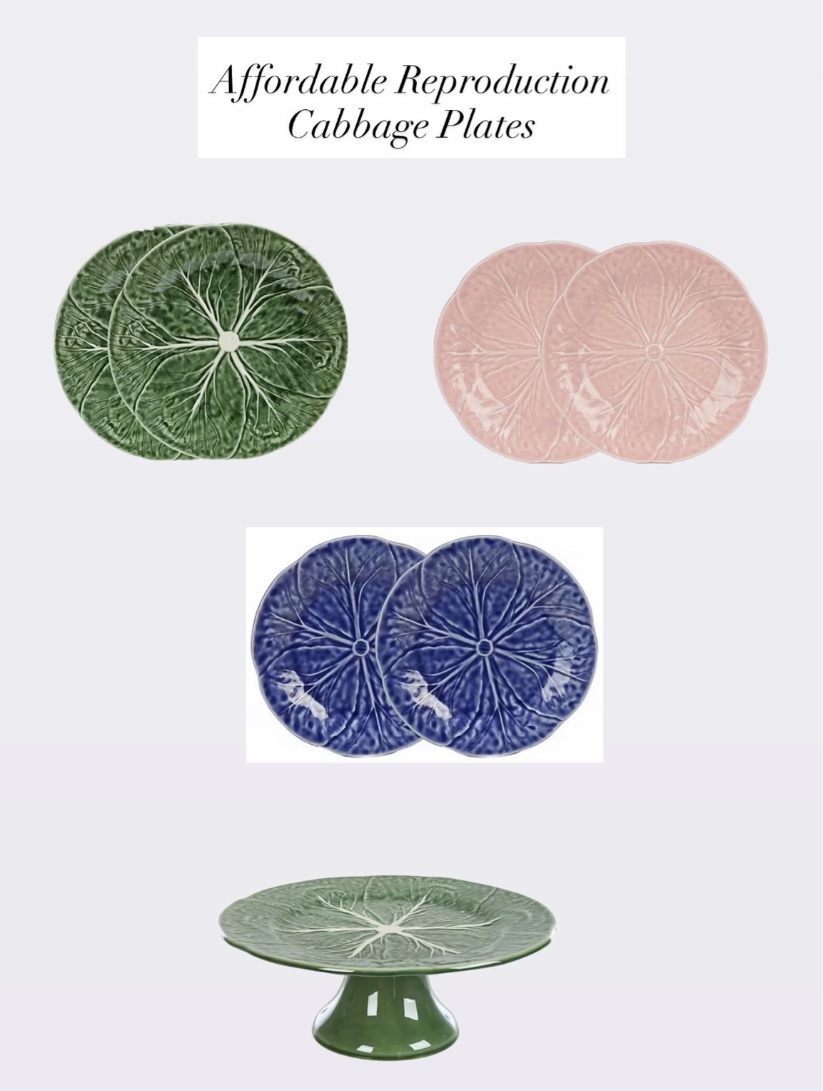 Affordable cabbage plates by Southern Living 🥬🍽️

#LTKHome #LTKdayinmylife
