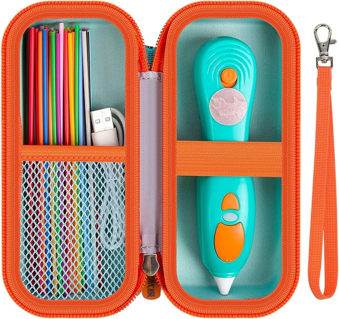 GWCASE Case Compatible with 3Doodler Start+ Essentials 3D Printing Pen for Kids, Travel Organizer... | Amazon (US)