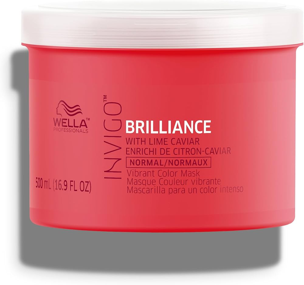 Wella Professionals Invigo Brilliance Hair Mask for Colored Conditioning Treatment Color Vibrancy... | Amazon (US)