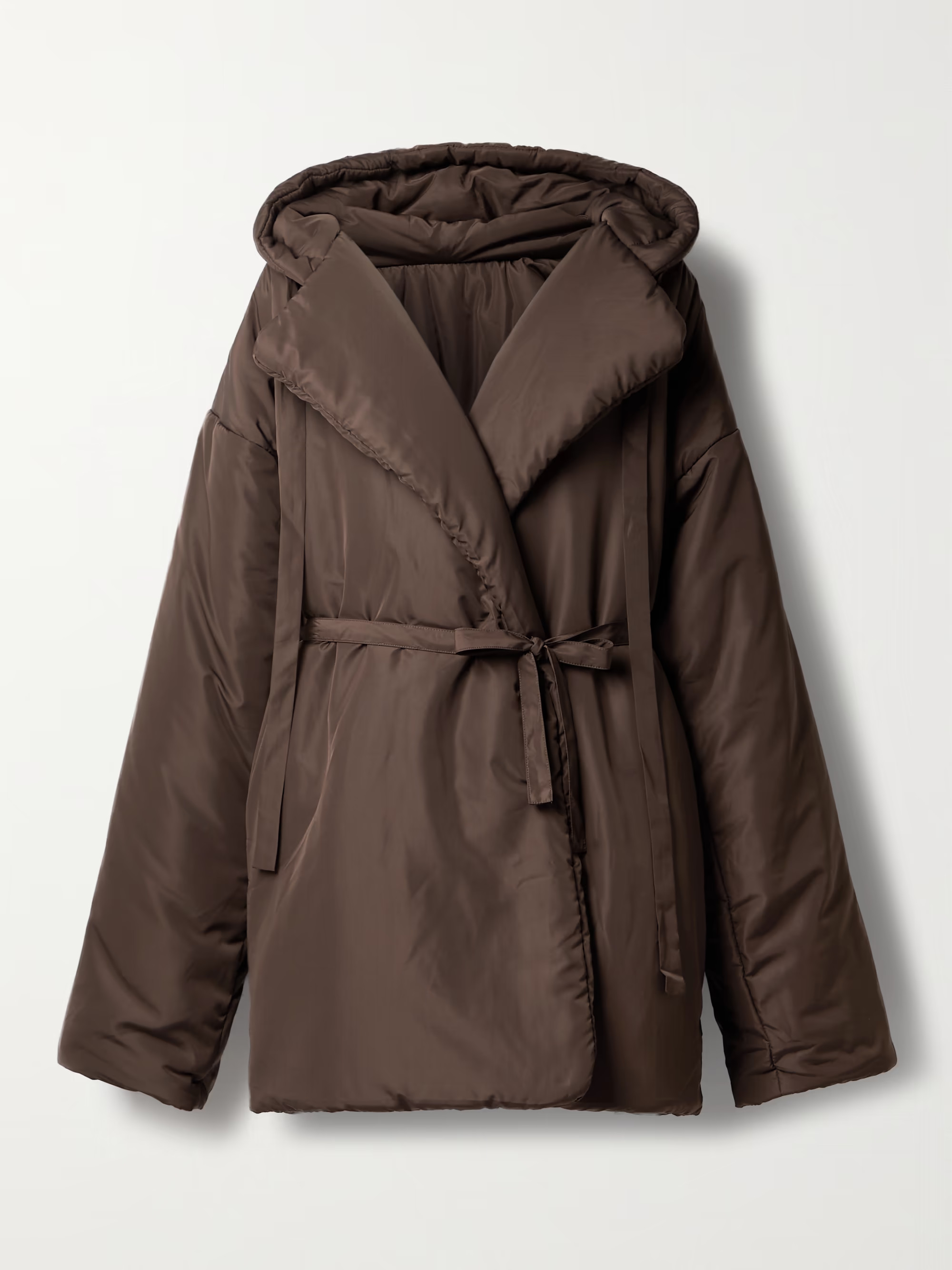 Sleeping Bag hooded padded shell coat | NET-A-PORTER (US)
