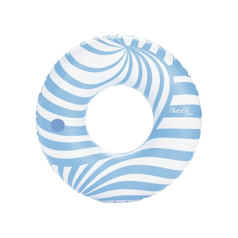 Float Life by Funboy Blue Twist Pool Float, Cup-Holder, 43'' Oversized, Adults & Children | Walmart (US)