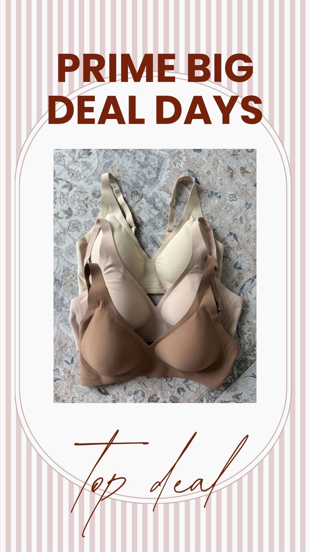 Have this bra in multiple colors! Such a good deal for prime big deal days 👏🏼