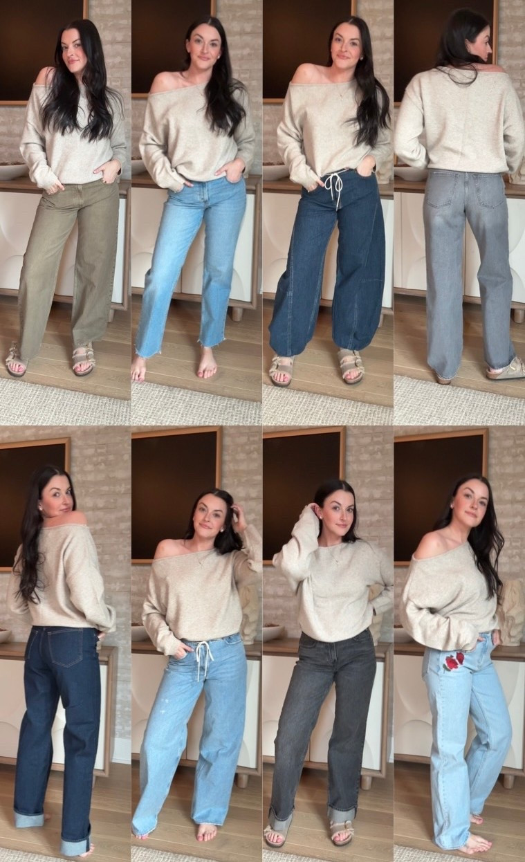 Almosy everything @abercrombie is ON SALE plus an extra 15% off with AFTIA. I wear 28R or 28L in all relaxed/loose denim styles and 29R or 29L in everything else. The length depends on if I’ll wear flats or boots 

#LTKSeasonal #LTKootd #LTKSaleAlert
