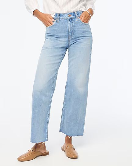 Wide-leg crop jean in all-day stretch | J.Crew Factory