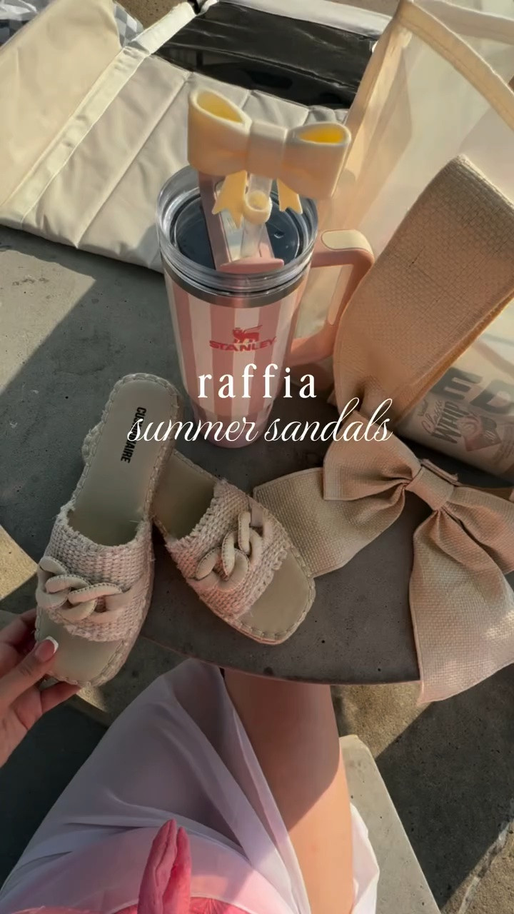 @cushionaireshoes raffia summer sandals that are perfect for the pool, casual outfit, or a dress! 👡 A lot of these darling pool essentials are on sale for the next few hours for @amazon prime day, so be sure to check them out!! ✨

P.S. they’re linked in my amazon storefront! 

#aclassyfashionista #poolessentials #amazonfinds #cushionaire #beigeaesthetic
