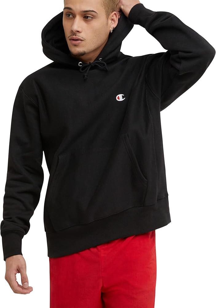 Champion Men's Reverse Weave Fleece Pullover Hoodie for Men (Reg. Or Big & Tall) | Amazon (US)