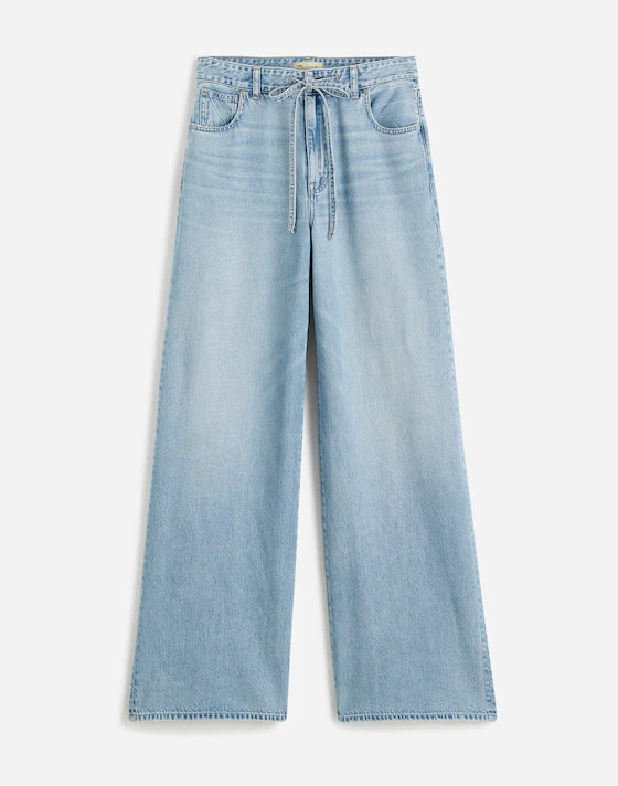 Curvy Superwide-Leg Jeans in Ashbury Wash: Airy Denim Edition | Madewell | Madewell