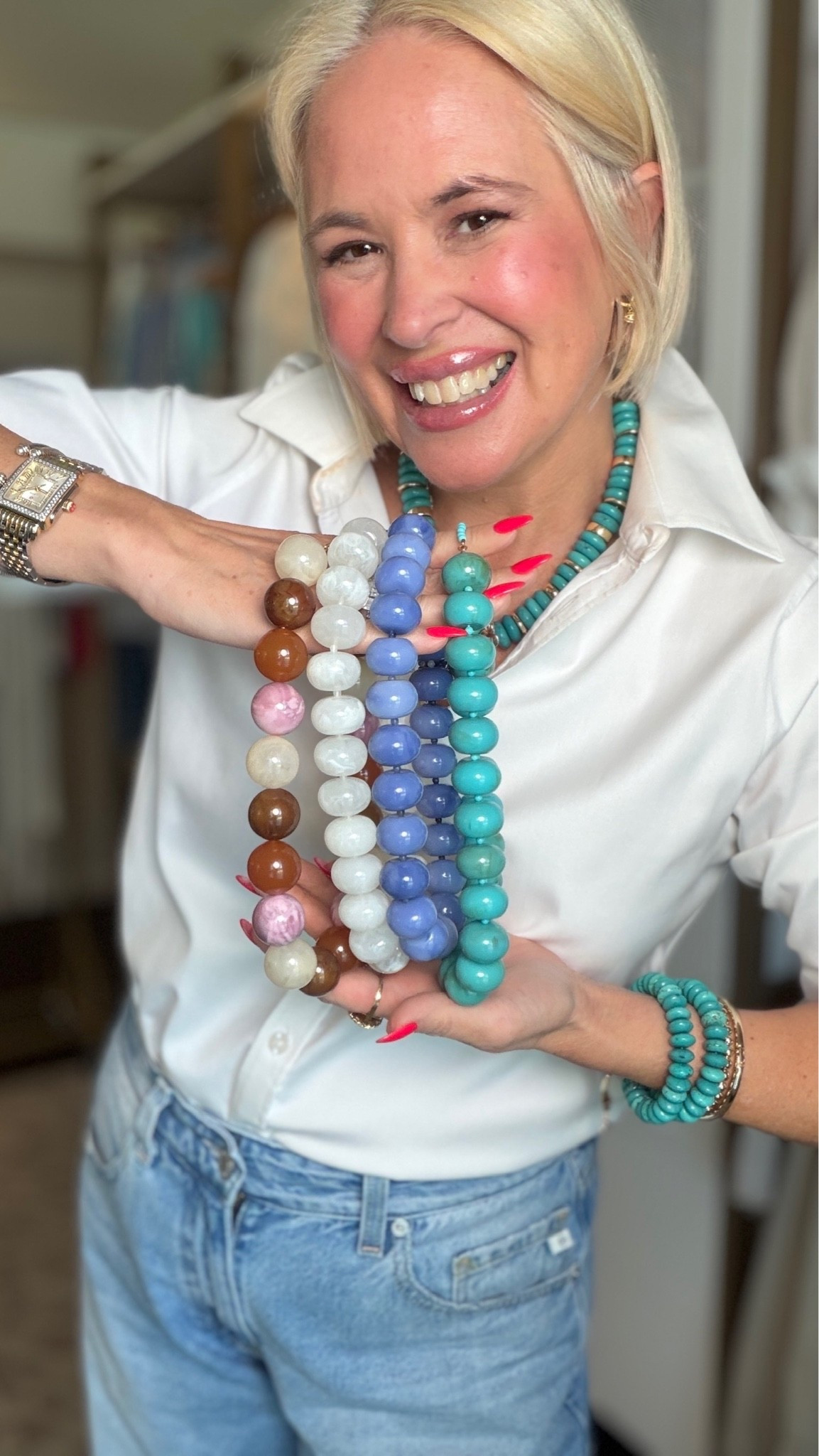 All the baubles!! Love them!

#LTKgrwm #LTKootd #LTKMothersDay
