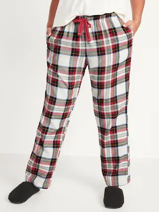 Matching Printed Flannel Pajama Pants for Women | Old Navy (US)