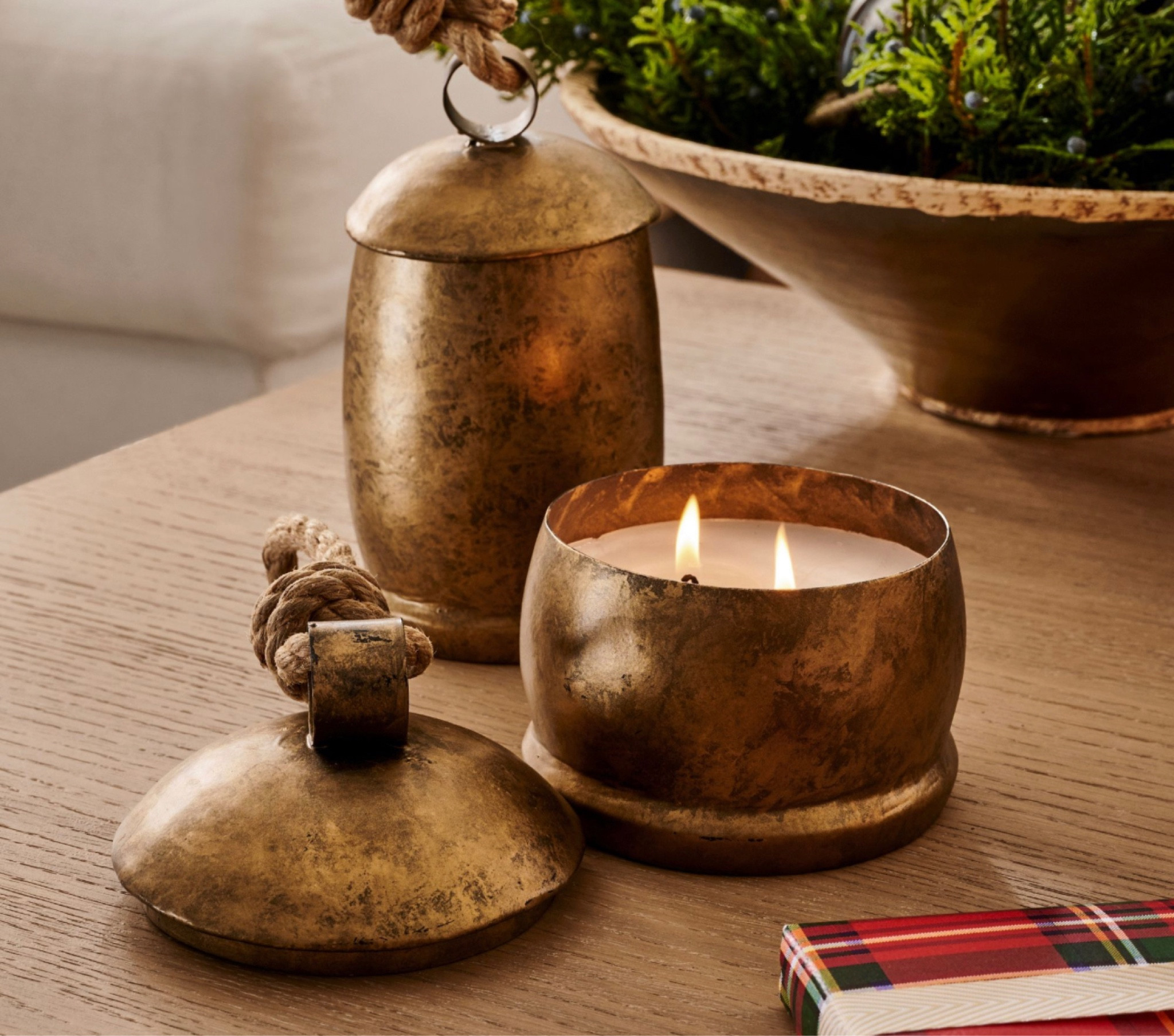 Vintage bell candles 

#LTKhome #LTKHoliday #LTKSeasonal