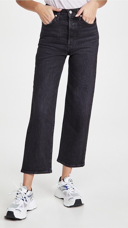 Ribcage Straight Ankle Jeans | Shopbop