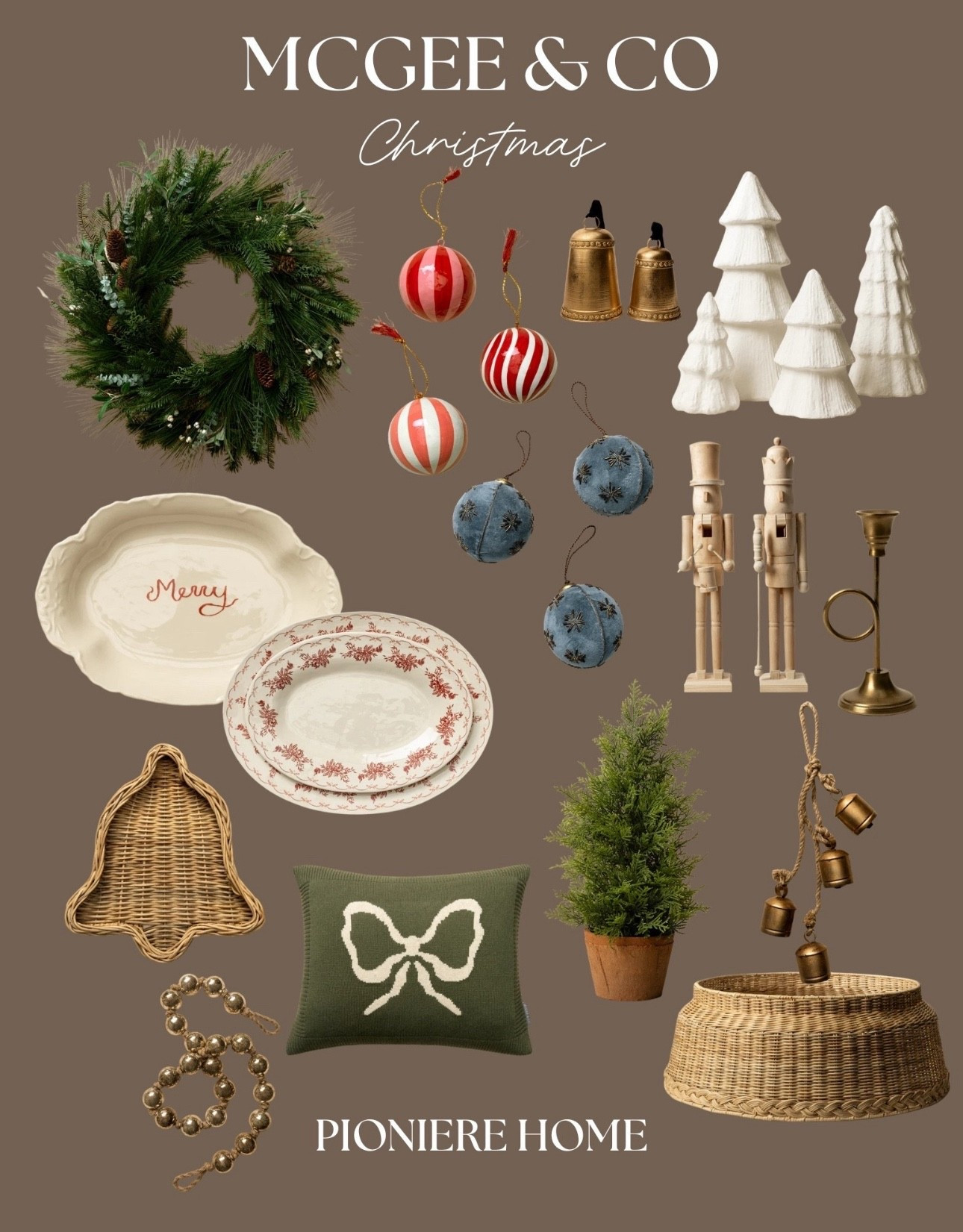 McGee & Co Christmas 50% off. Black Friday sale. Ornaments, brass bells, holiday decor, faux greenery



#LTKHoliday #LTKHome #LTKSaleAlert