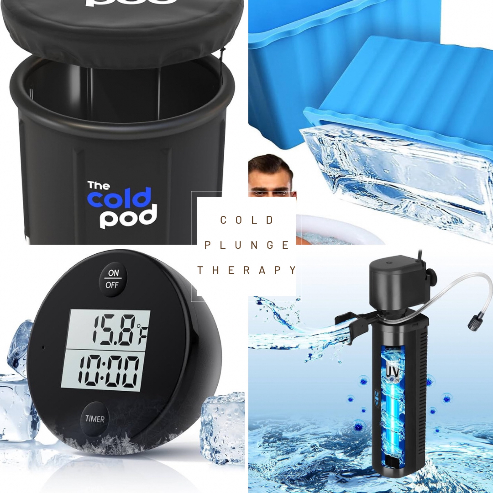 Cold plunges, such as ice baths or cold water immersion, can be highly beneficial for individuals, especially those with an active lifestyle like bodybuilders and fitness enthusiasts. The cold water helps reduce inflammation and muscle soreness, promoting faster recovery after intense workouts. Additionally, cold plunges may enhance circulation, boost the immune system, and improve mood by triggering the release of endorphins. For someone dedicated to their fitness journey, incorporating regular cold plunges can contribute to overall well-being and aid in achieving peak physical performance.

#LTKfitness #LTKsalealert #LTKhome