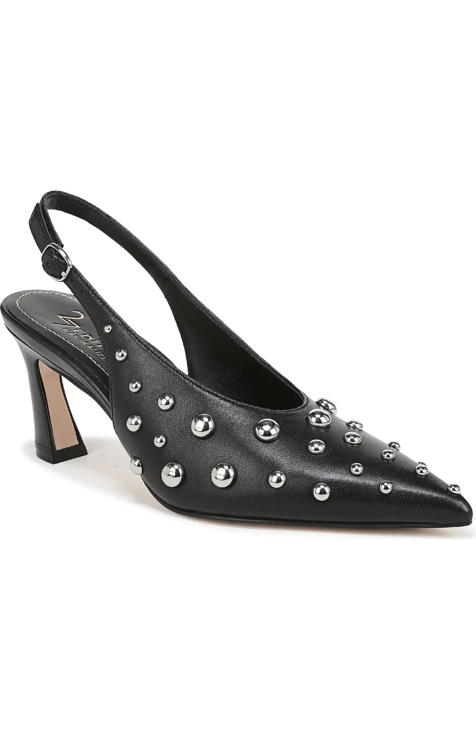 Elaine Stud Slingback Pointed Toe Pump (Women) | Nordstrom